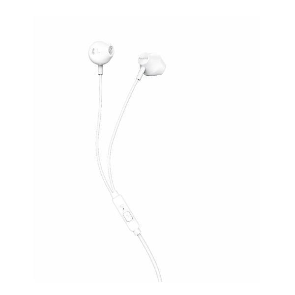 Philips AURICOLARE CABLATO CON MICROFONO (WT)